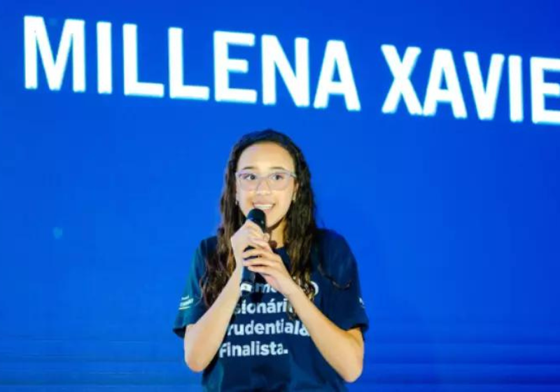 Millena Xavier é uma das brasileiras classificadas para a lista da Forbes Under 30. Foto: Millena Xavier/Linkedin.