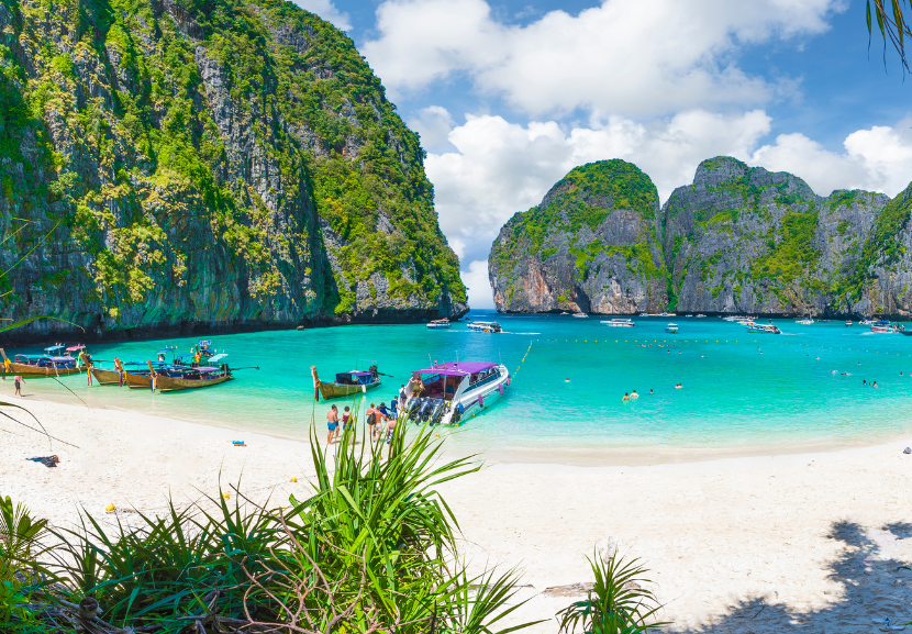 Ao Maya ganhou muita fama depois do filme "A Praia", com Leonardo DiCaprio no elenco.- Foto: reprodução/Balate Dorin/Getty Images