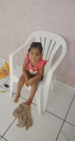 Meg Raissa, que morreu de morte encefálica, foi a doadora de Ana Lívia. - Foto: arquivo pessoal 