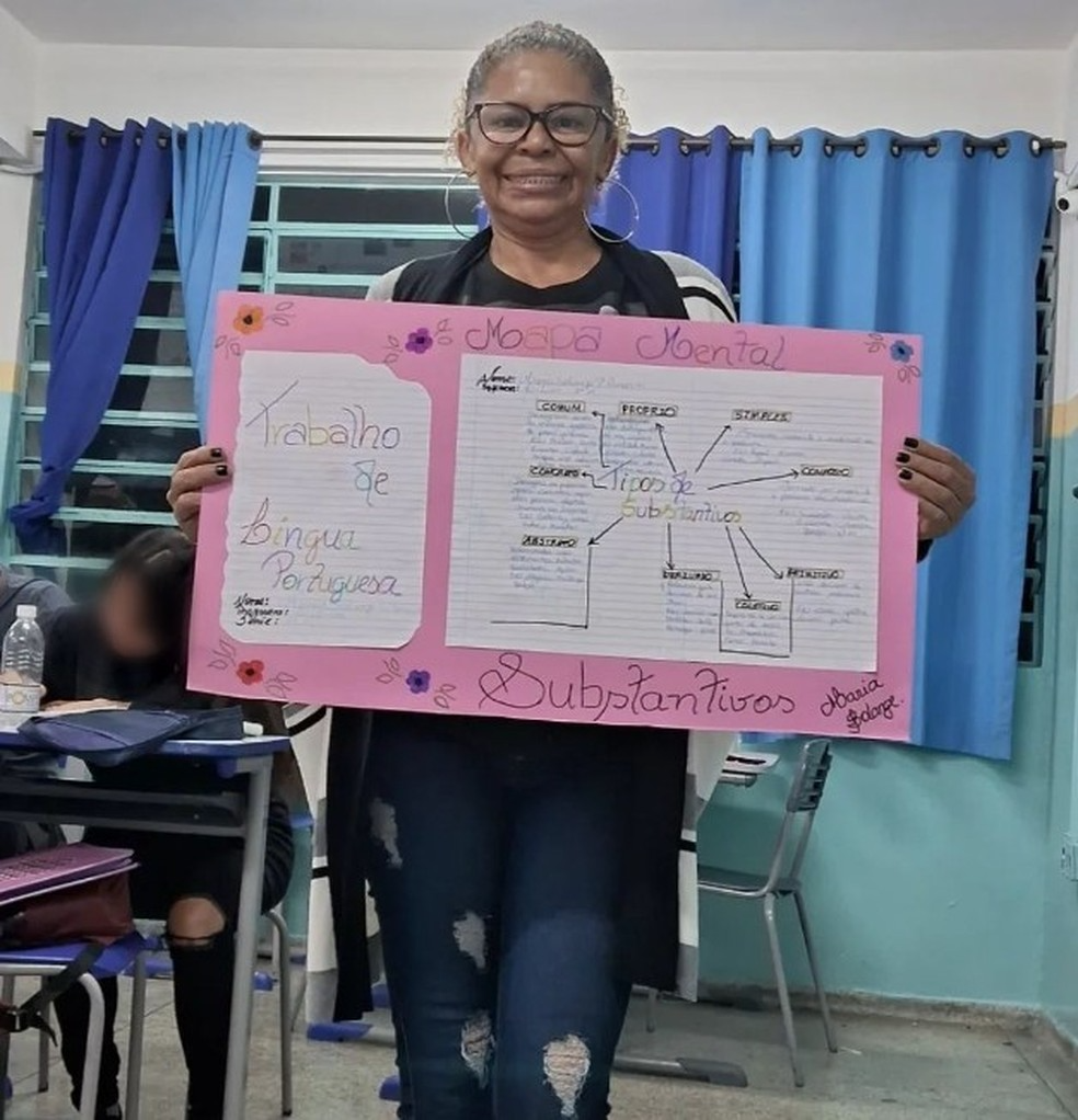 Maria está cursando o ensino médio e quer mais! Foto: Arquivo pessoal.