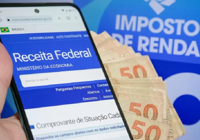 A Receita Federal antecipou a liberação do programa gerador do Imposto de Renda 2024. Parte dos contribuintes já pode baixar pela internet. - Luis Lima Jr./ Fotoarena / Estadão Conteúdo