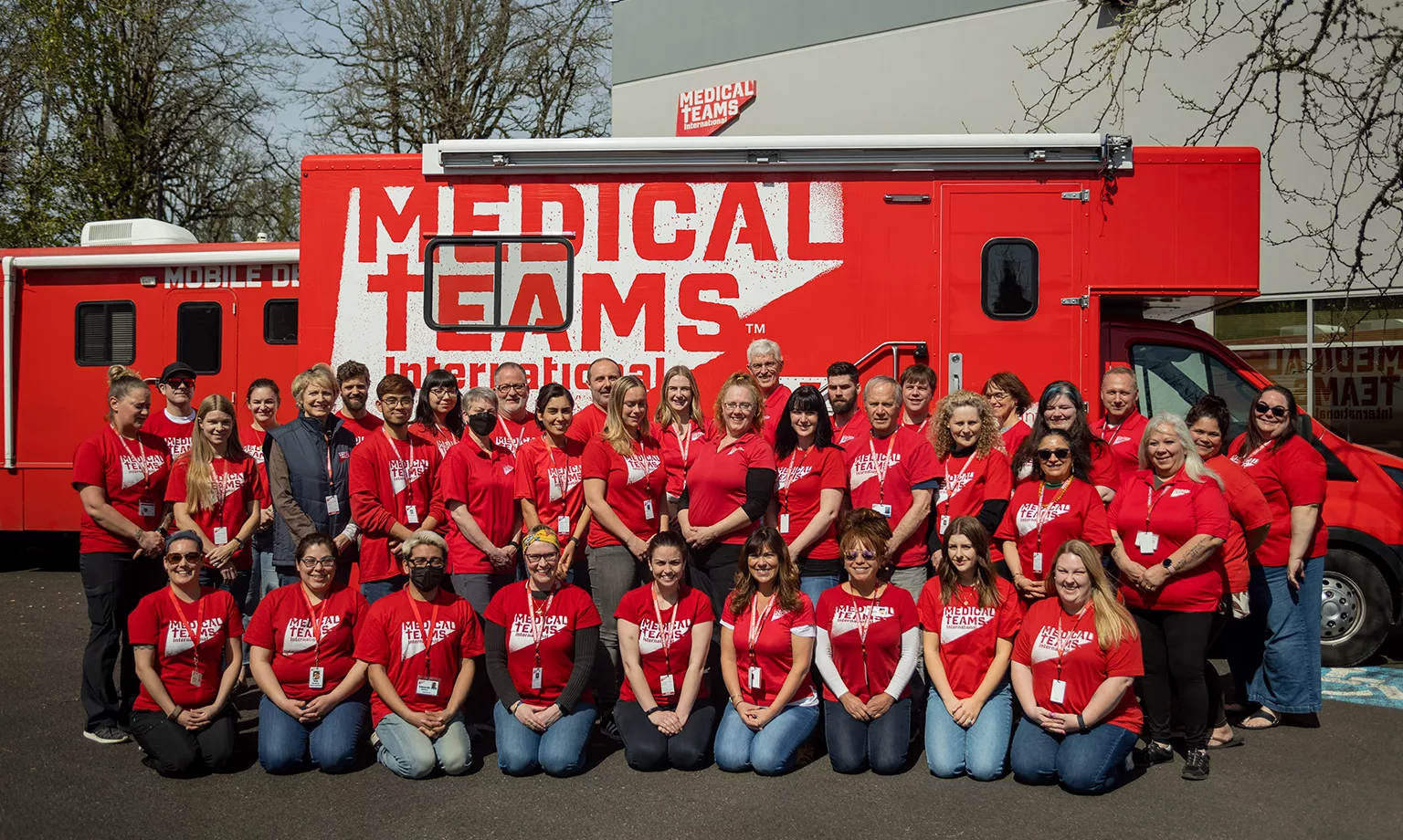 Os voluntários da Medical Teams International estão presentes em vários locais do mundo. Foto: Medical Teams Internacional.