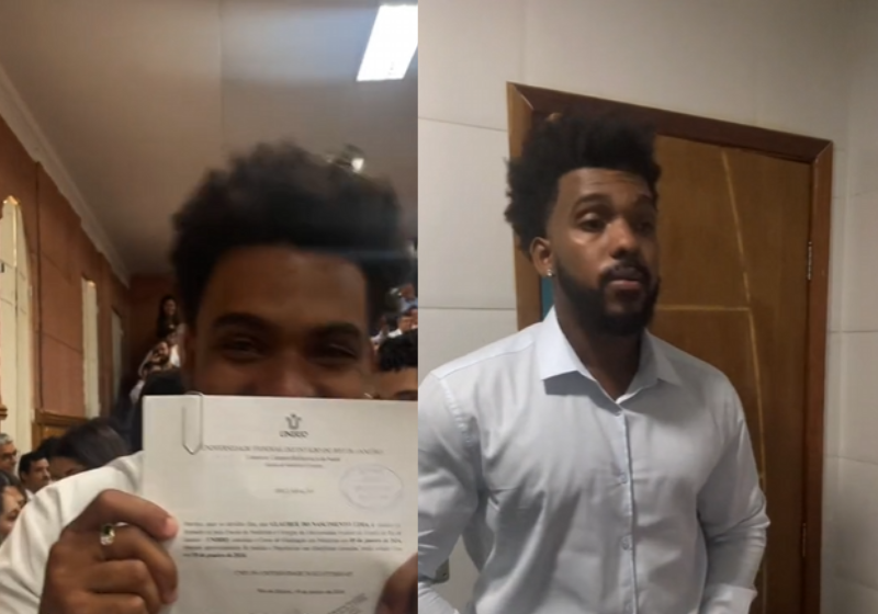 Glauber teve que superar vários desafios para vencer. De pouco a pouco, ele foi deixando cada um deles pelo caminho. Foto: @glauberlima/TikTok.