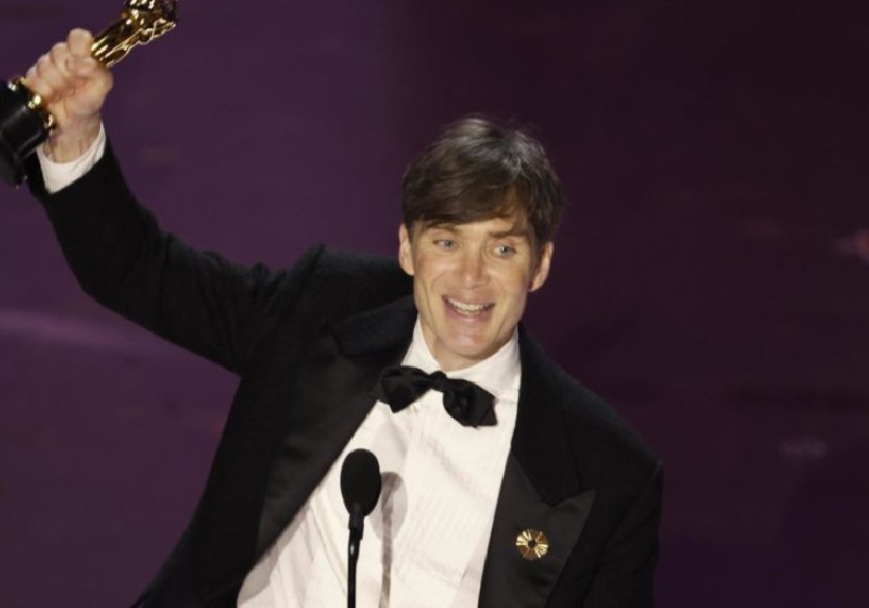 Oscar 2024: O ator irlandês Cillian Murphy, protagonista de “Oppenheimer” venceu como Melhor Ator. - Foto: EFE/EPA/CAROLINE BREHMAN