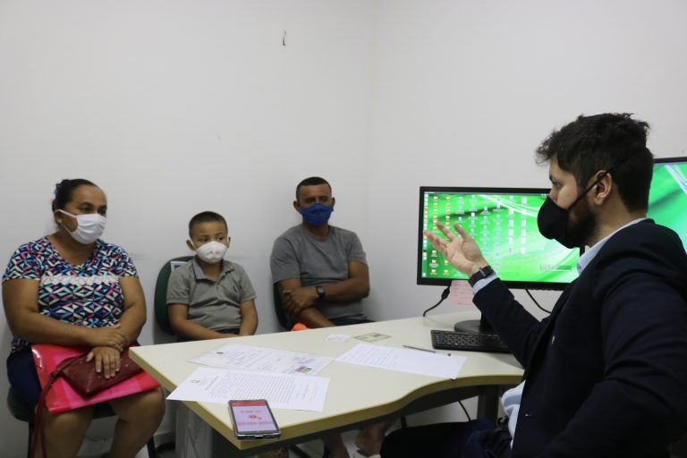 O primeiro atendimento da família na Defensoria foi em 2021. Foto: Bruno de Castro.