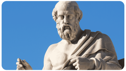 Platão, um dos filósofos mais importantes da Grécia Antiga, foi discípulo de Sócrates e mestre de Aristóteles. - Foto: reprodução