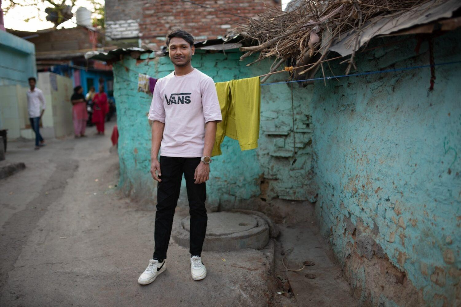 Sohail Khan cresceu em um bordel e depois do projeto, melhorou o relacionamento com a mãe. Foto: Smita Sharma.