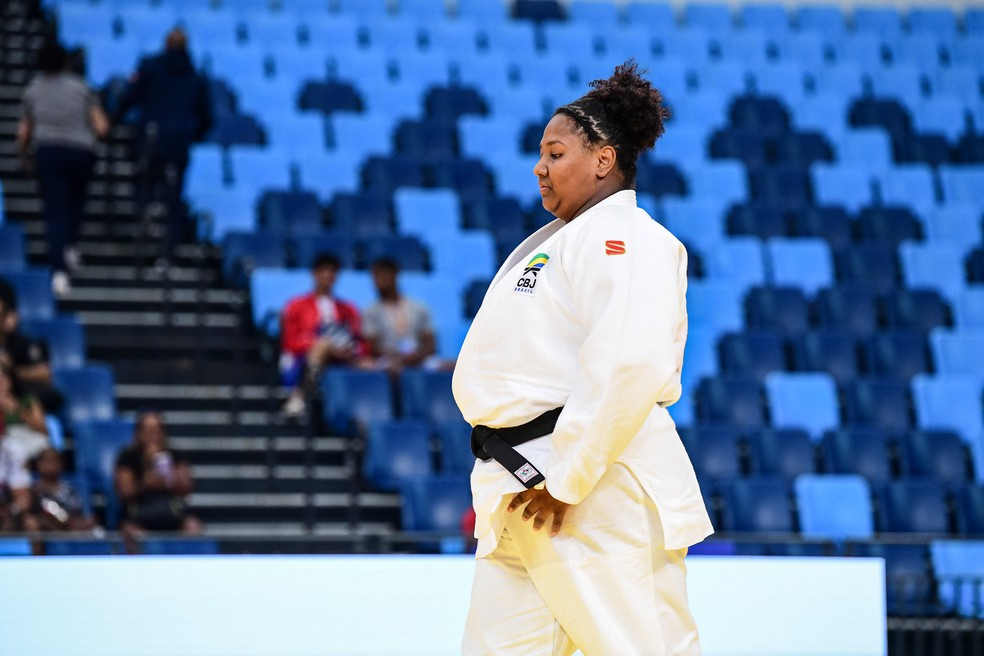Beatriz Souza é uma das maiores judocas do Brasil. Ela acumula títulos na carreira! Foto: Anderson Neves (CBJ).