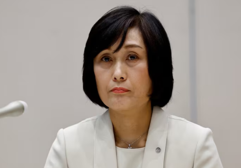 Mitsuko Tottori começou a trabalhar como aeromoça na Japan Air Lines em 1985 e agora é a nova presidente da empresa! - Foto: Reuters