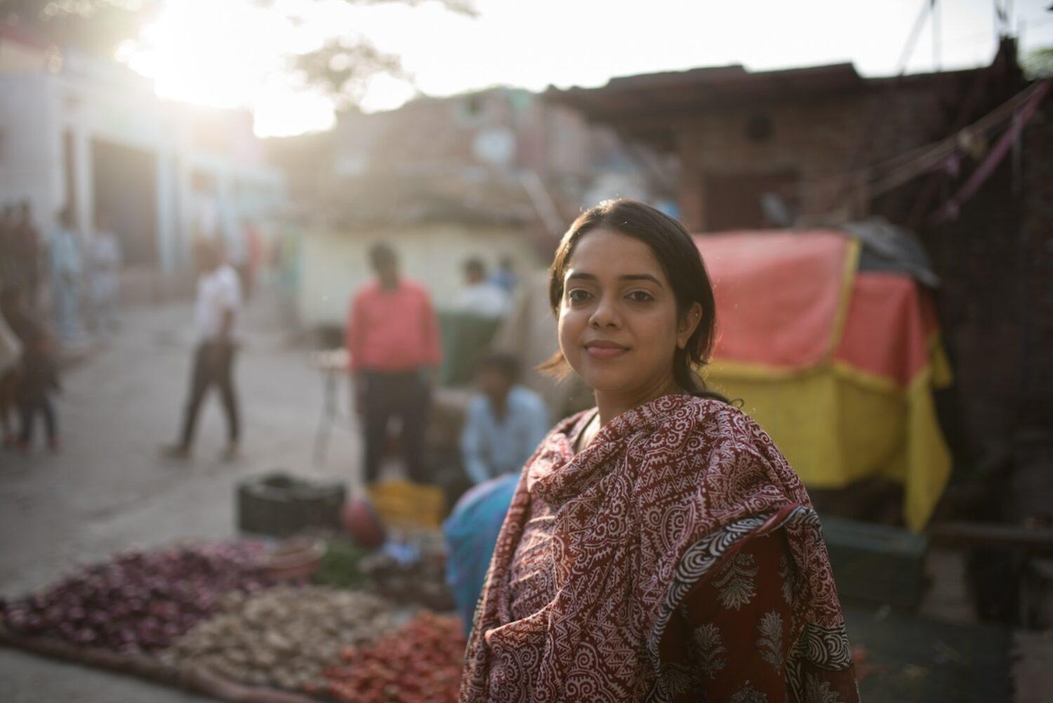 Juhi Sharma, fundadora do projeto, quer melhorar a aprendizagem social e emocional de crianças vulneráveis. Foto: Smita Sharma.