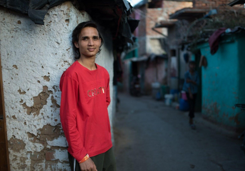 A terapia, que usa traumas de jovens e crianças criadas em favelas indianas, quer formar líderes para o futuro. Foto: Smita Sharma.