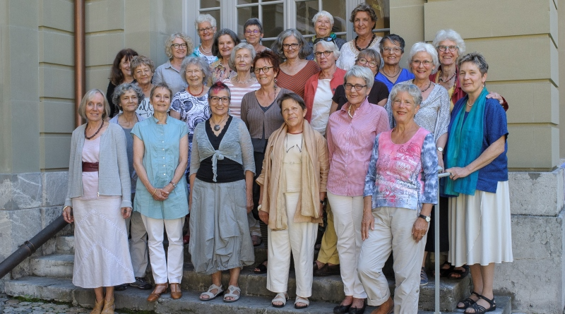 O grupo perdeu no país, mas recorreu a corte superior da Europa e venceu o processo. Foto: Flurin Bertschinger/KlimaSeniorinnen.