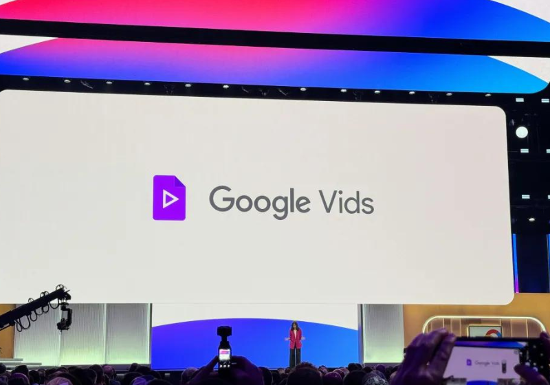 O Google Vids usa IA para criar vídeos, roteiros e mais. - Foto: Frederic Lardinois (TechCrunch).