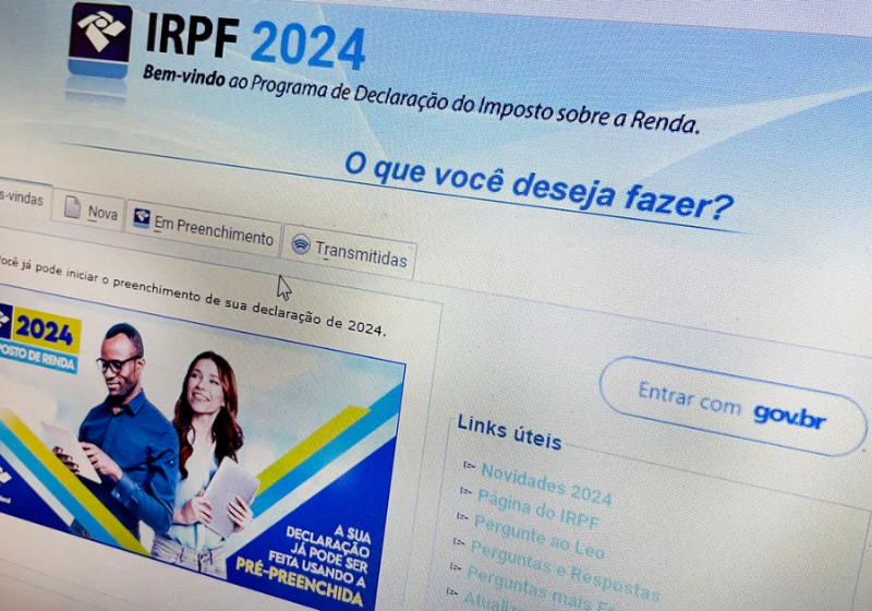 A Receita prorrogou o prazo de entrega da declaração do Imposto de Renda (IR) para os municípios atingidos no RS. Foto: Juca Varella (Agência Brasil).