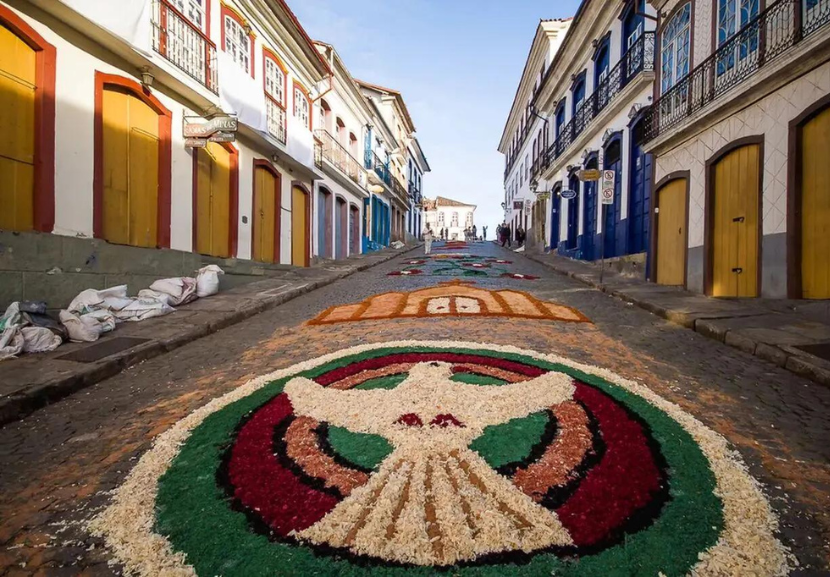 Neste ano o ponto facultativo de Corpus Christi será nos dias 30 e 31 de maio em várias capitais. Veja abaixo. - Foto: Ane Souz/ Prefeitura Municipal de Ouro Preto