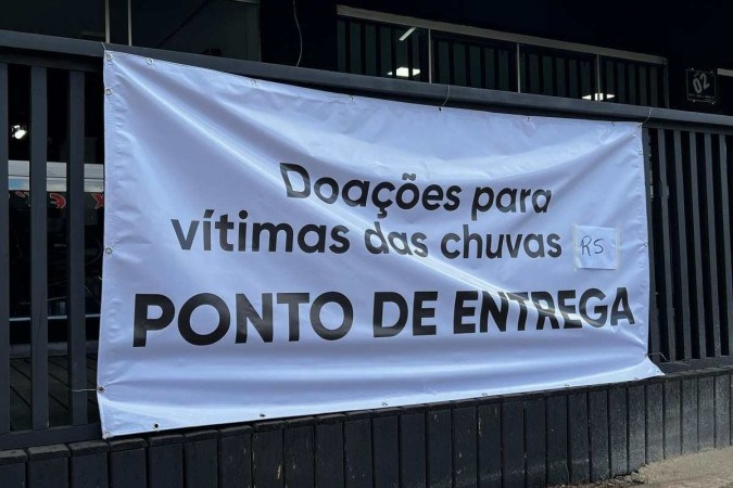 Várias empresas, em todo o país, se tornaram ponto de entrega de doações. Veja qual a mais próxima de sua casa! Foto: Cadu Ibarra/CB/D.A Press.