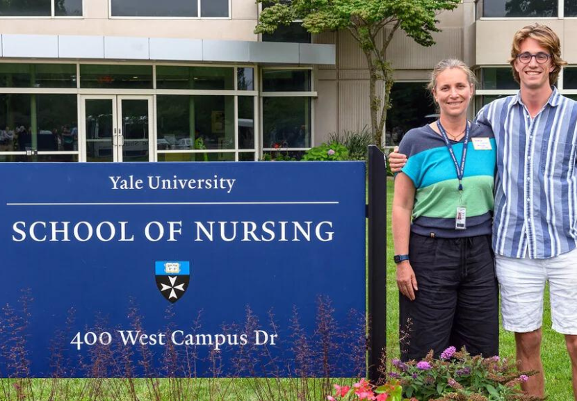  Sem saberem, mãe e filho já entraram na mesma aula pelo zoom e surpreenderam todo mundo quando disseram que eram parentes. - Foto: arquivo pessoal 
