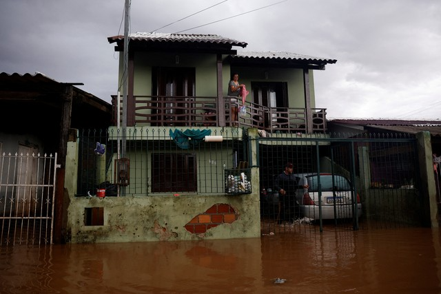 O valor estimado para reconstruir o Rio Grande do Sul está na casa dos bilhões. Foto: Amanda Perobelli/Reuters.