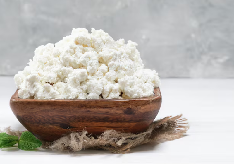 A ricota é riquíssima em proteínas e tem poucas calorias, um excelente opção! Foto: Freepik.