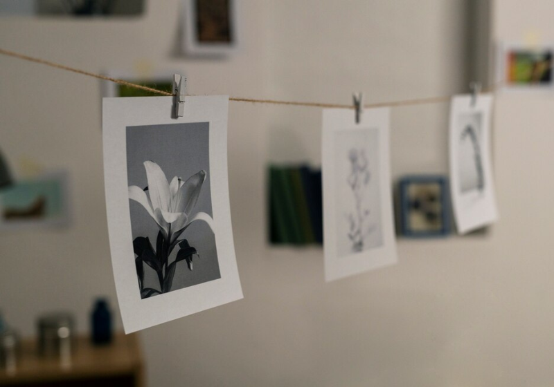 O varal de fotos decora a casa da mamãe e pode combinar em vários espaços. Foto: Freepik.