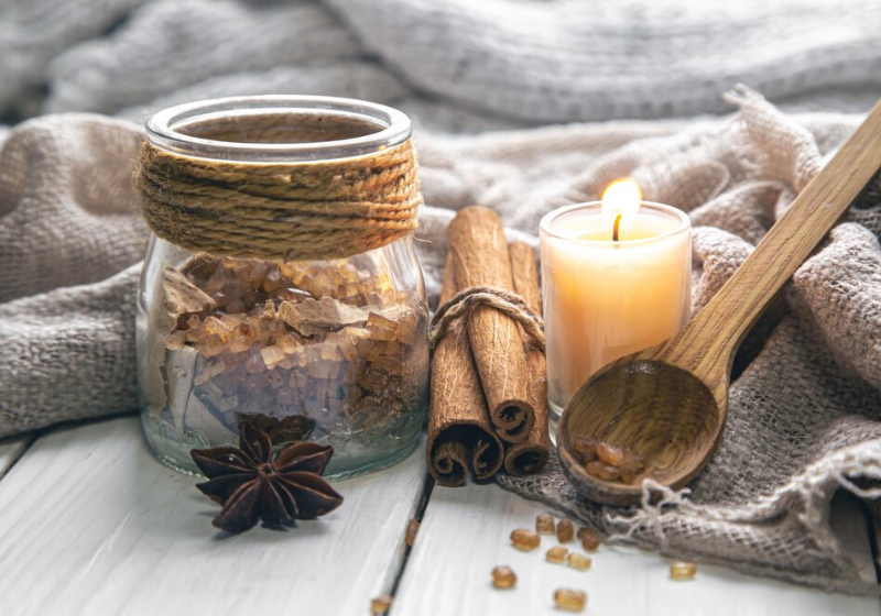 As velas aromáticas vão deixar a casa de sua mãe super cheirosa. Foto: Freepik.