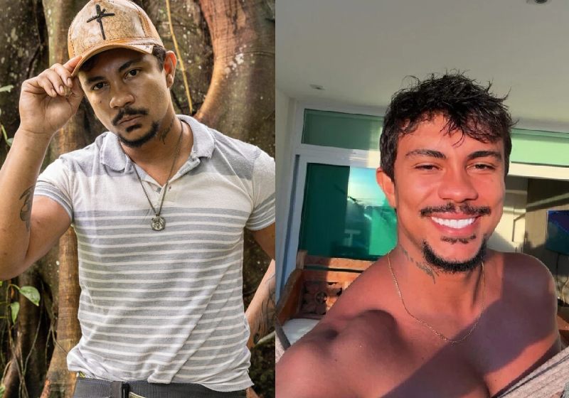 O rapper Xamã vive Damião em Renascer e repete o sucesso do personagem, que virou símbolo de sensualidade há 30 anos. - Fotos: divulgação / TV Globo e Instagram @euxama