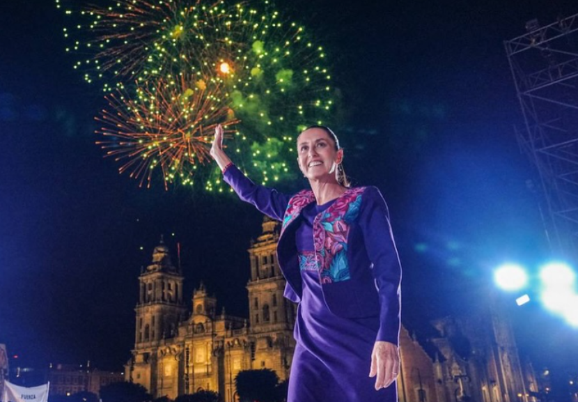 Com a eleição de Sheinbaum, o país marca um novo capítulo em sua história, com a primeira mulher a assumir a presidência, o cargo mais alto do México. - Foto: reprodução/Instagram @claudia_shein