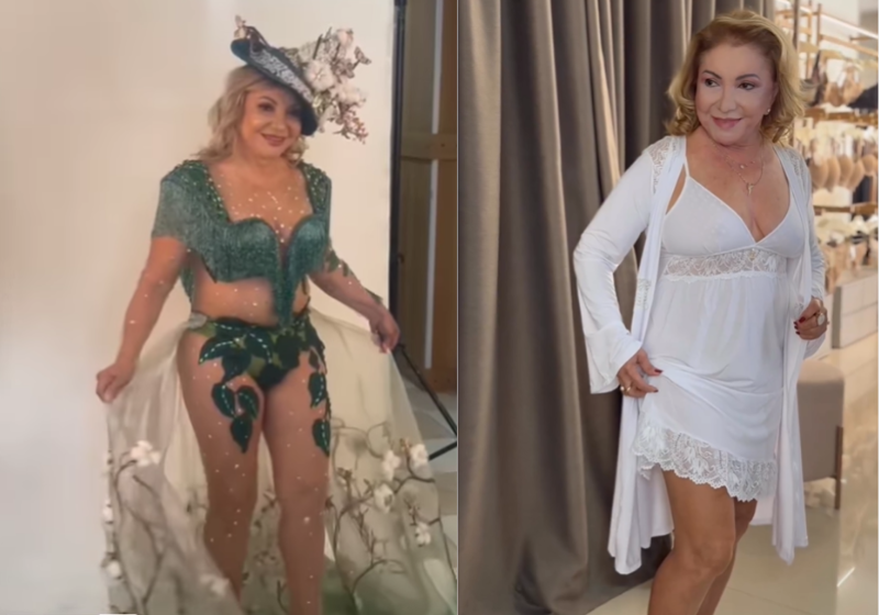 Maria do Carmo Paes, de 70 anos, moradora de Cuiabá, no Mato Grosso, vence o Miss Grandma Brasil Beauty Worldwide 2024. O concurso é para mulheres acima dos 70. Foto: @mariadocarmopaes