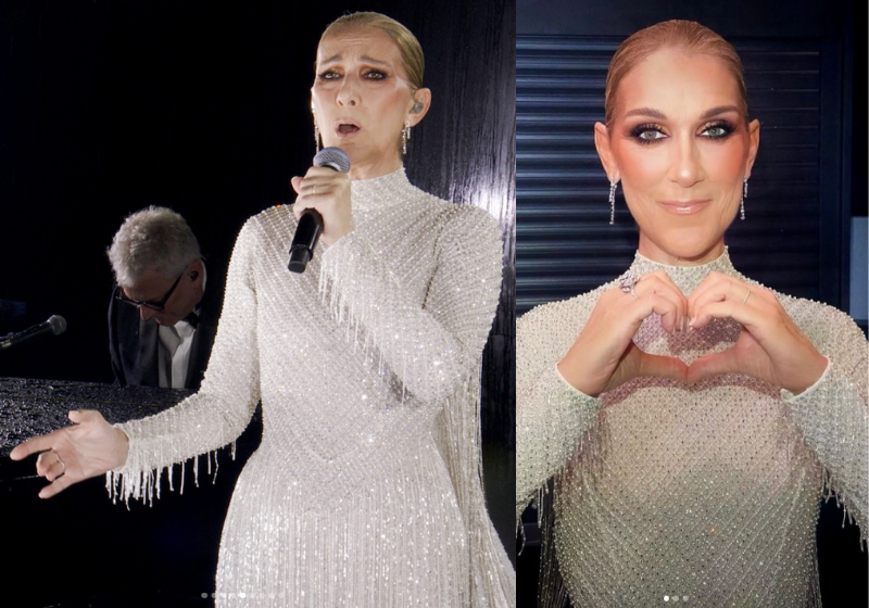 Inspirada em Edith Piaf, Céline Dion canta "Hino ao amor" na abertura das Olimpíadas e emociona. Foto:@celinedion