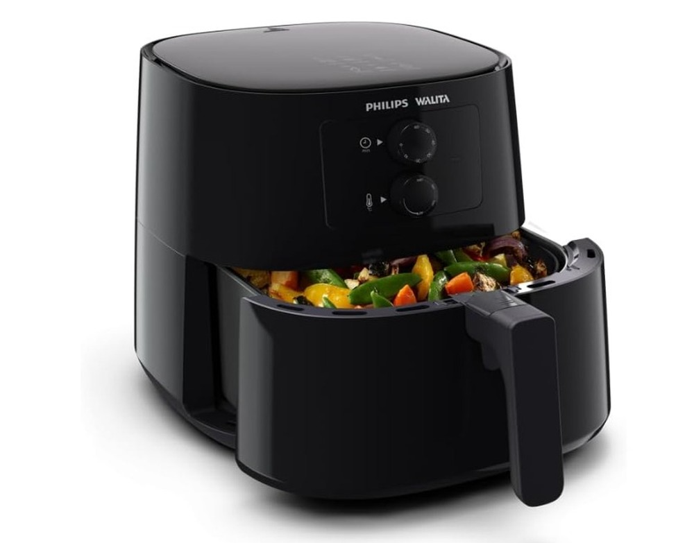 Se você ainda não tem uma air fryer, a oportunidade é agora! Foto: Divulgação/Amazon.