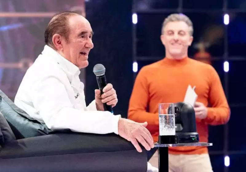 O humorista Renato Aragão emocionou todo o Brasil com a homenagem que recebeu no Domingão do Huck. - Foto: reprodução Gshow