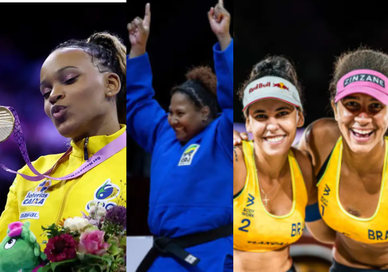 Nas Olimpíadas, elas brilharam: as mulheres conquistaram 3 ouros. Orgulho nacional. Foto: EBC