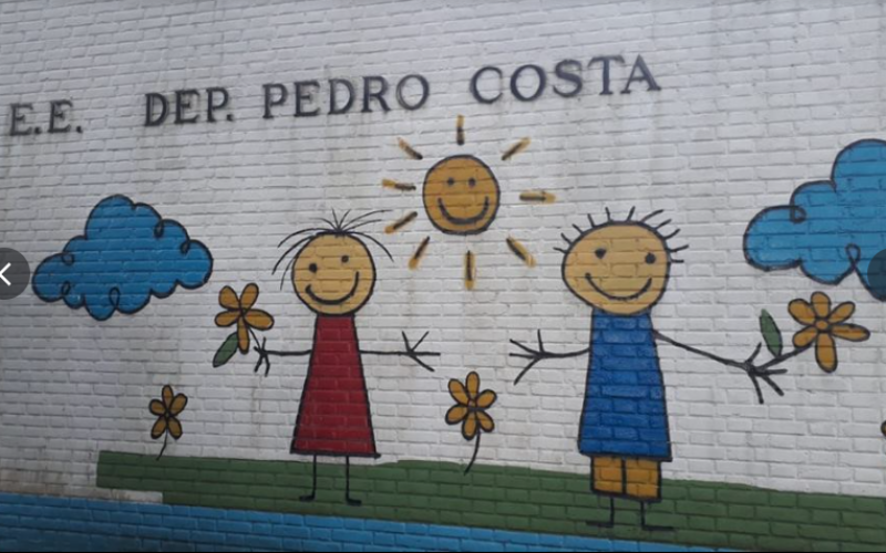 A Escola Deputado Pedro Costa, que é pública, e fica em São Paulo, é a única brasileira na disputa entre as melhores do mundo. Foto: Escola Estadual Pedro Costa