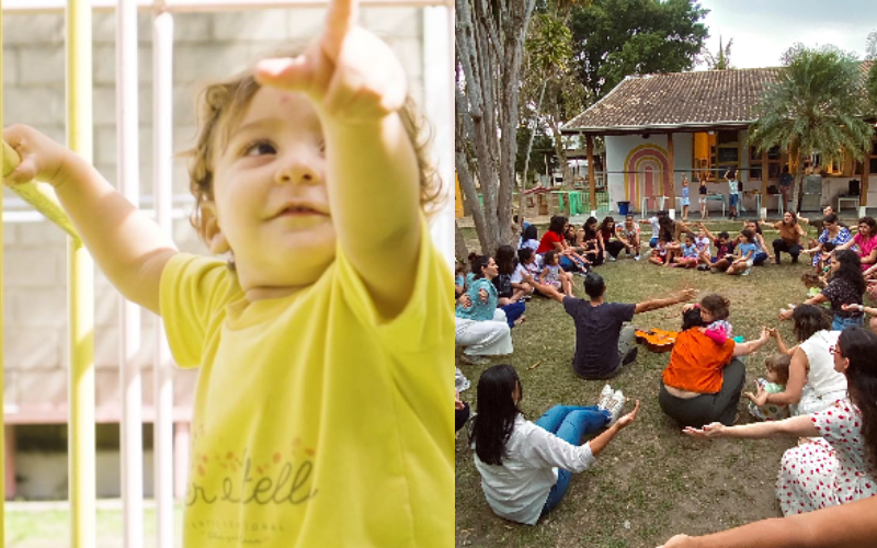 Ivete Sangalo e o marido Daniel Cady criaram a escola que desejavam em Salvador. O colégio segue o onceito de 