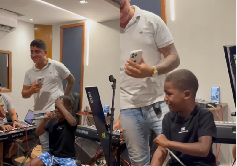 Ruan tá com tudo e ninguém vai parar ele. O garoto é o novo sucesso do Brasil! Foto: @rvitor_vaqueirinhoreserva/Instagram.