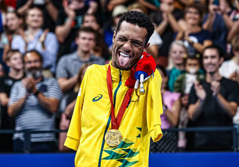 Gabrielzinho terminou os Jogos como ⁣a⁣ estrela das Paralimpíadas. Foi chamado de 