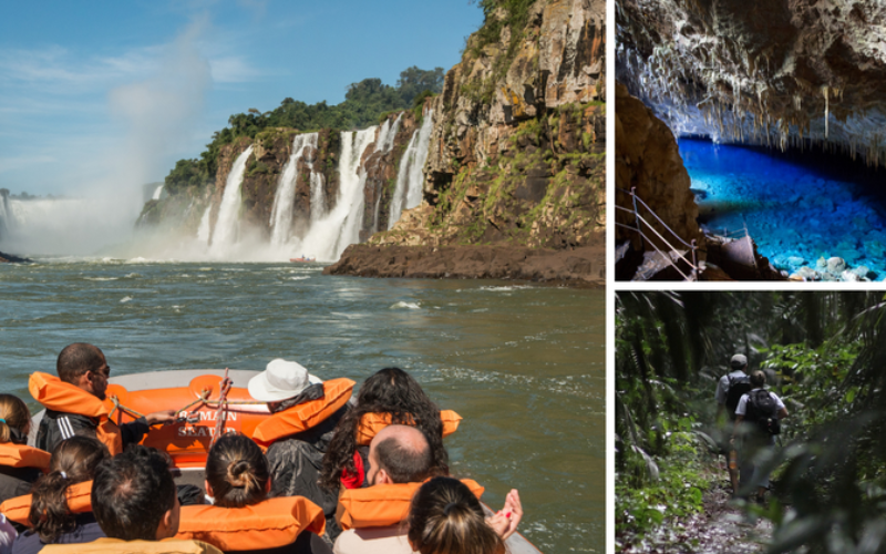 Eleito o melhor país para turismo de aventura, o Brasil lidera seguido por Itália e Grécia, conforme um ranking mundial que ouviu 17 mil pessoas de 89 nações. Foto: Ministério do Turismo do Brasil