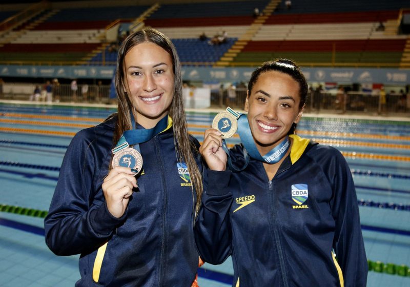 O Brasil começou com tudo o Sul-Americano de Cali, só a natação conseguiu 34 medalhas até agora. - Foto: Satiro Sodré/SSPress/CBDA