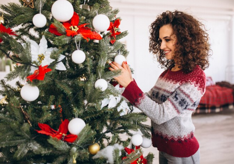 A magia do Natal é o que você faz dela. Cada detalhe pode ser um presente para si mesmo. - Foto: Freepik