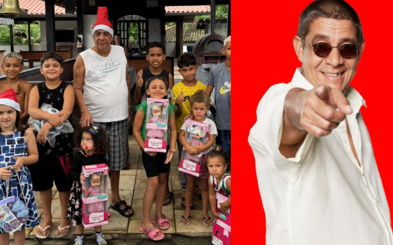 Por intermédio do Instituto Zeca Pagodinho, o artista faz o bem ao promover a educação, a cultura e os esportes. Que exemplo! Foto: @zecapagodinho