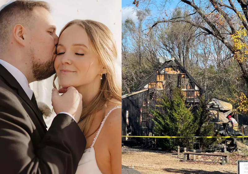 O casamento tinha tudo para dar errado depois do fogo, mas nada atrapalhou o sonho do casal. Os convidados ajudaram! - Foto: Estúdios Brittany Starke