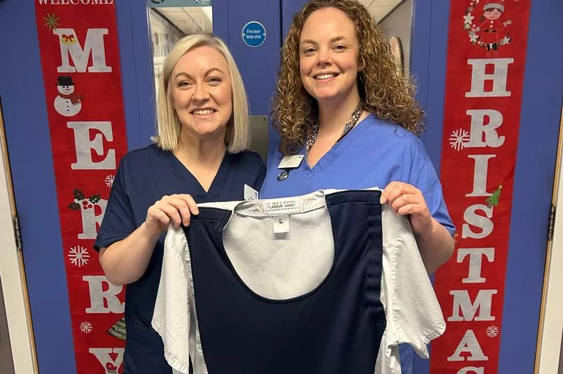 Stacey (à direita), disse que o produto pode revolucionar os cuidados neonatais. - Foto: Arquivo pessoal