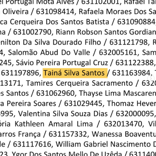 Que sentimento único! Quando saiu a lista de aprovados no 39º Exame da OAB e confirmou que Tainá Silva Santos então se tornou a primeira advogada da família. Foto: Reprodução/Instagram @tainasantt_