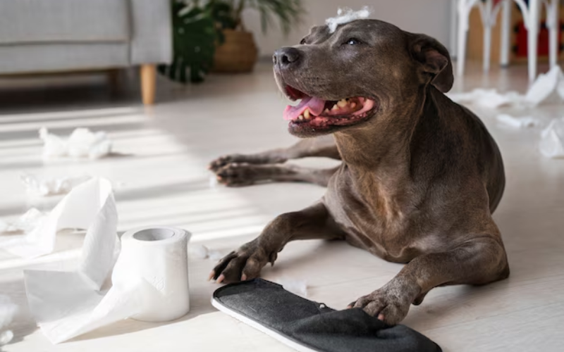 O cachorro adulto ou filhote aprende a fazer xixi no lugar certo, sim. Especialistas ensinam como treiná-los. - Foto: Freepik