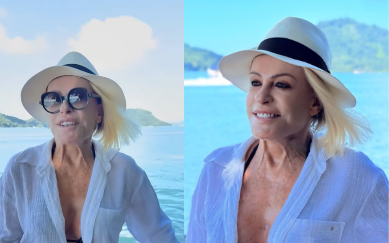 A apresentadora Ana Maria Braga usou as redes sociais para compartilhar a notícia boa: a remissão do câncer, que vinha tratando há cinco anos. - Foto: @anamariabragaoficial