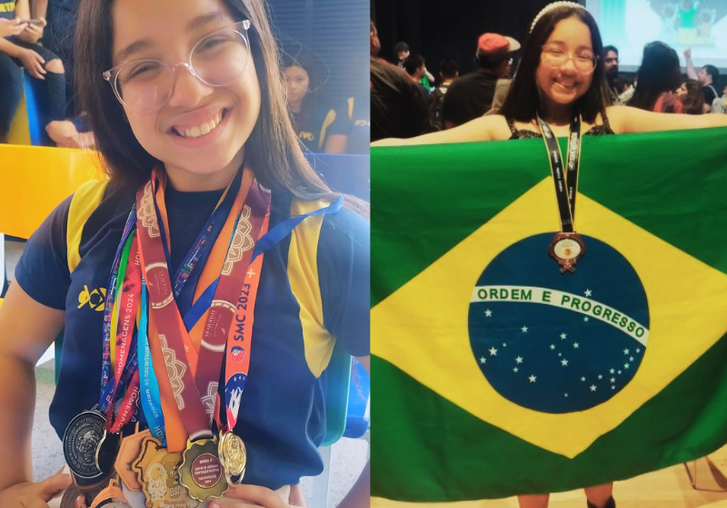 Brasileira de 11 anos vence Olimpíada Nacional de Ciência e agora sonha com mundial em Londres