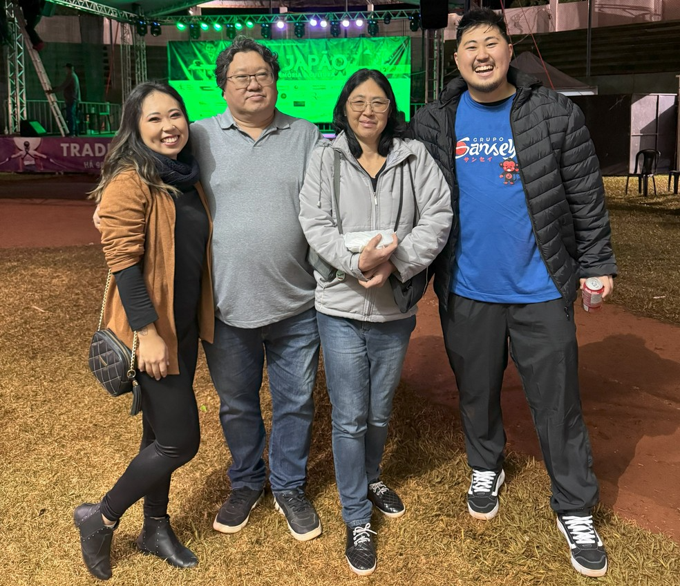 Hoje, Bruna olha para o passado e fica muito grata ao pai. - Foto: Arquivo pessoal