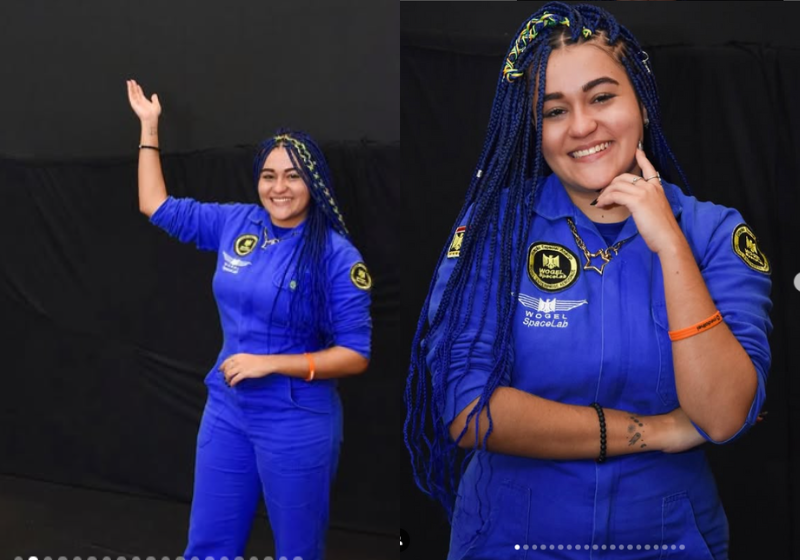 Aos 19 anos, a brasileira Maria Larissa Ferreira Paiva é destaque na Forbes Under por sua revelação ao mundo de 25 asteroides. O segredo? “Sonhar grande”, diz. - Foto: @larittrix