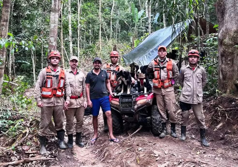 Resgatado trabalhador perdido na Floresta Amazônica durante 12 dias