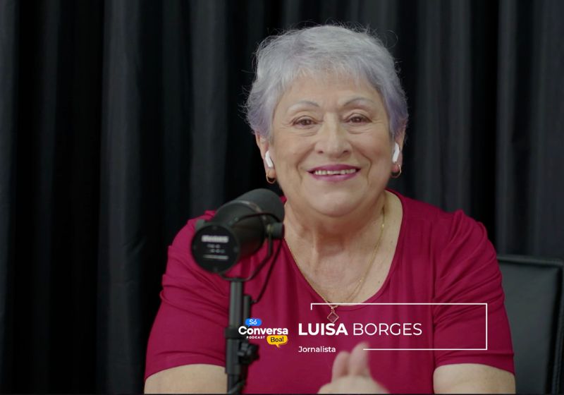 A jornalista Luisa Borges se reinventa novamente e estreia o podcast Só Conversa Boa conversando com Rinaldo de Oliveira, do Só Notícia Boa. - Foto: divulgação